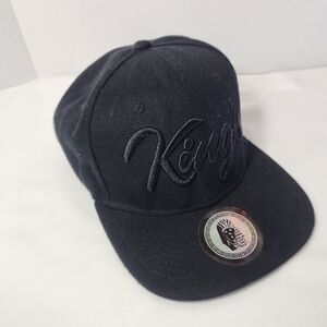 Last Kings Black Flat Bill Snapback Hat